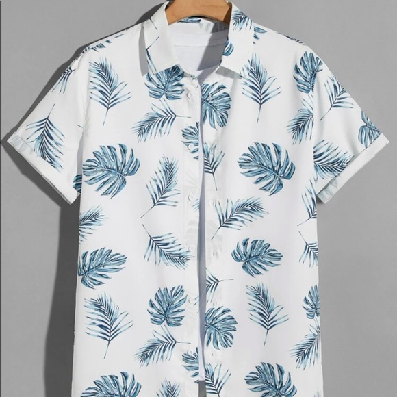 Men’s summer button down shirt - Picture 1 of 1